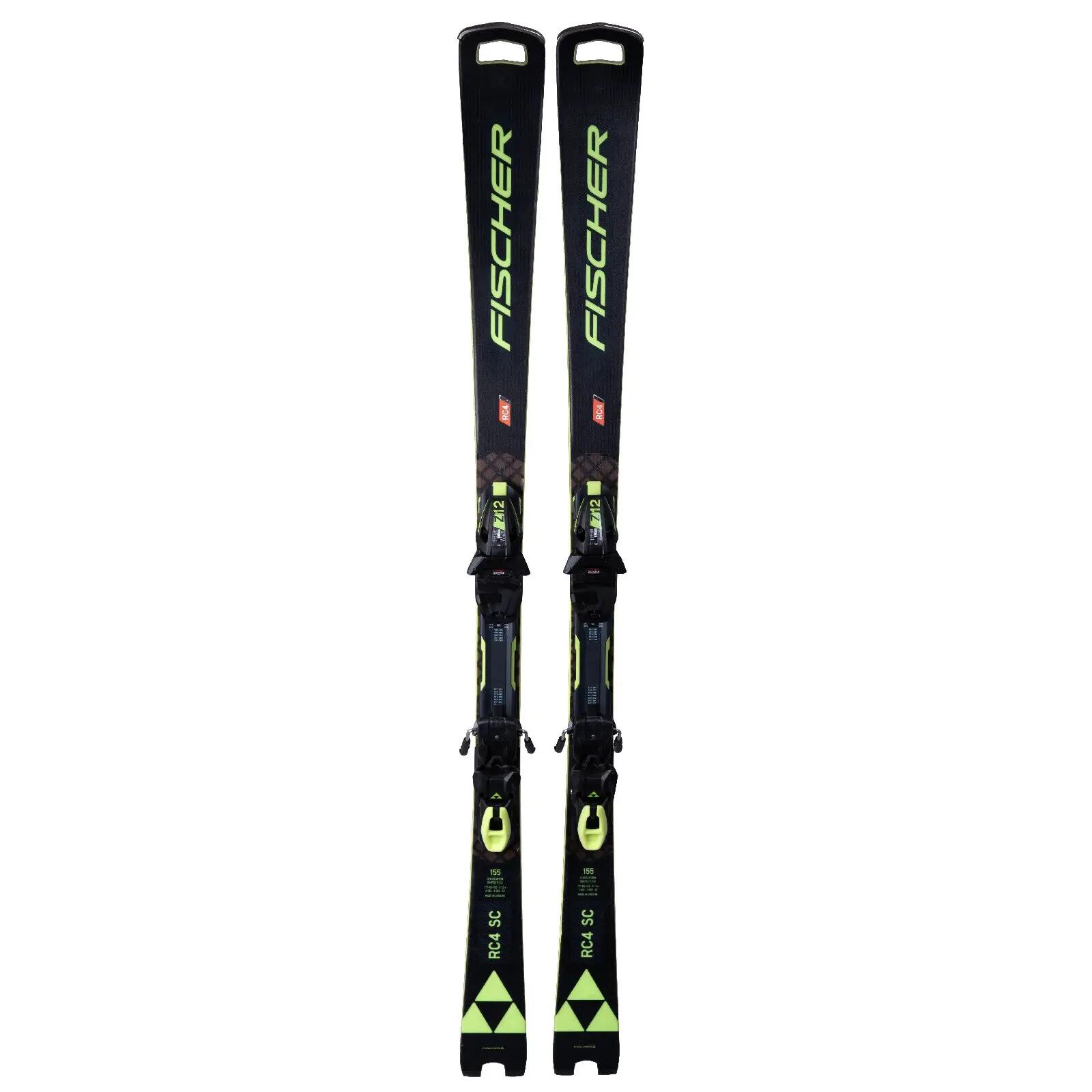 RECONDITIONNE - Ski Fischer Rc4 Sc + Fixations 2/4