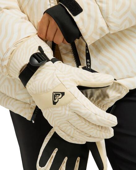 Gants techniques de snowboard/ski Beige Femme
