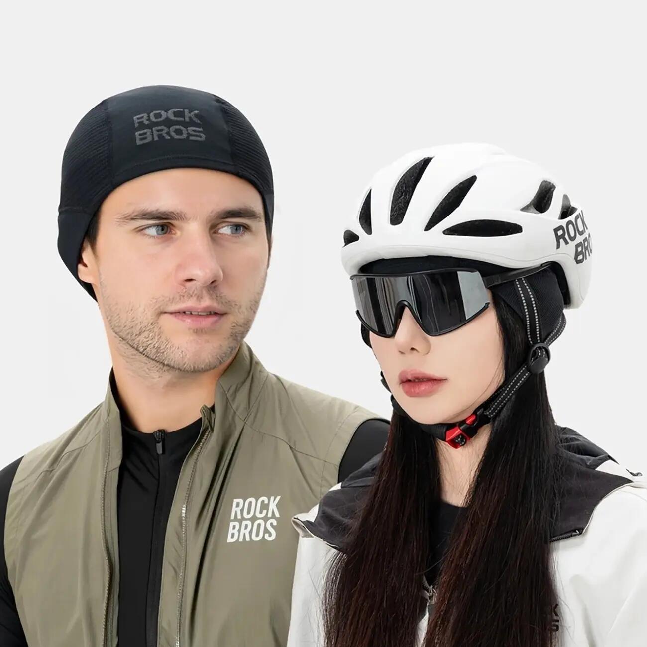 Czapka rowerowa dzianinowa bezszwowa 6/7