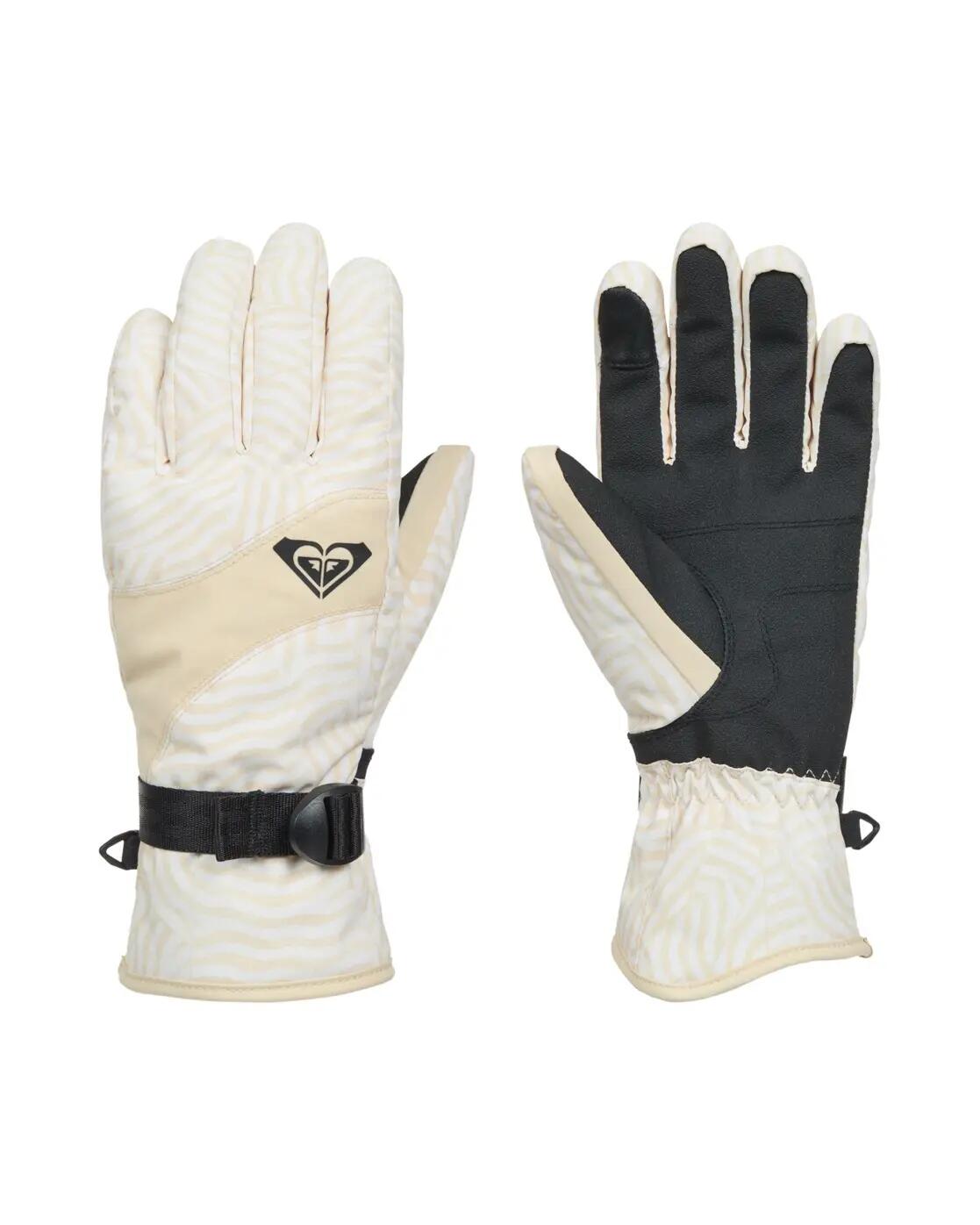 Funktionelle Ski-/Snowboardhandschuhe ROXY JETTY Beige Dames 3/4