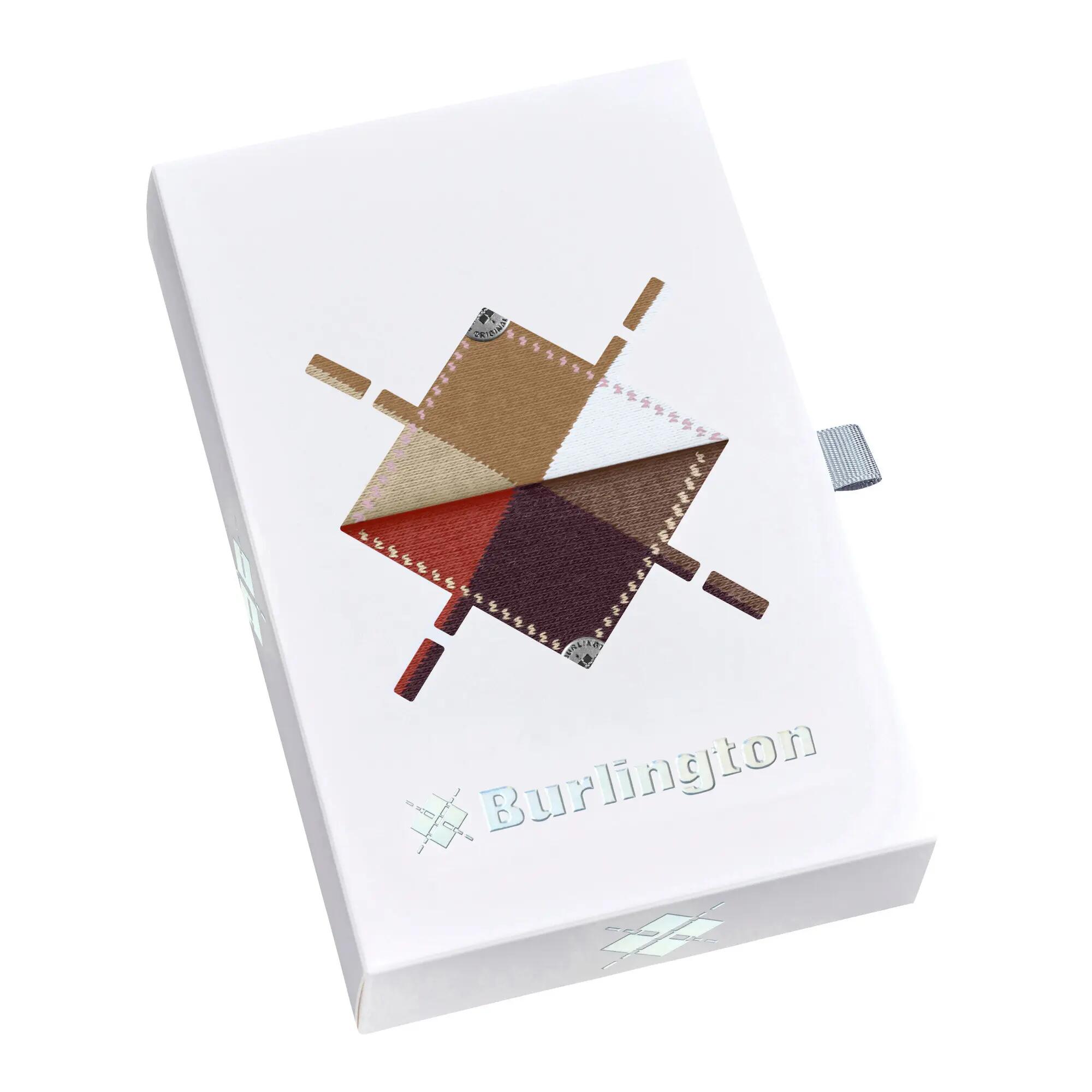 Burlington Damen Socken Basic Gift Box Argyle 2-Pack SO 20597 4/4