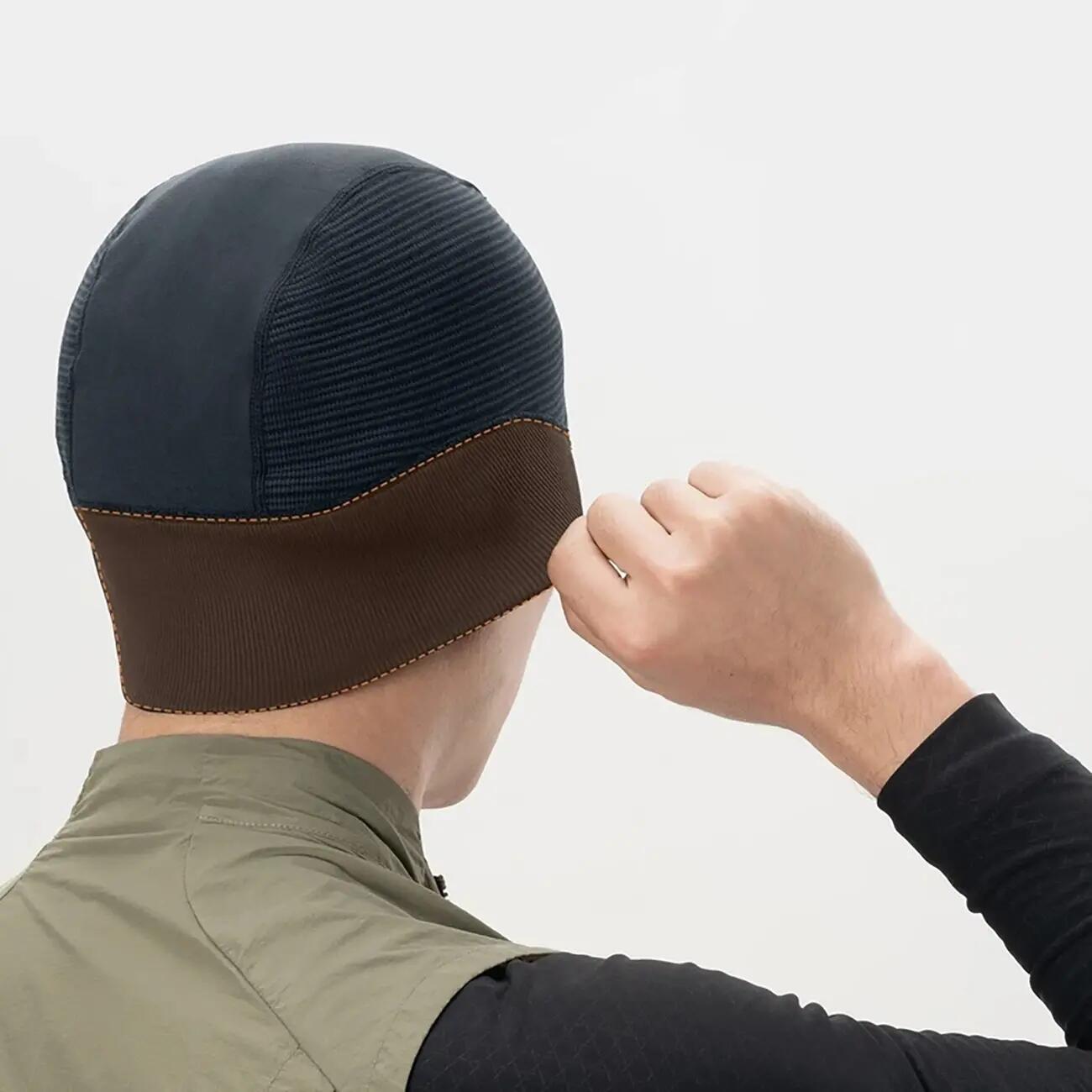 Czapka rowerowa dzianinowa bezszwowa 3/7