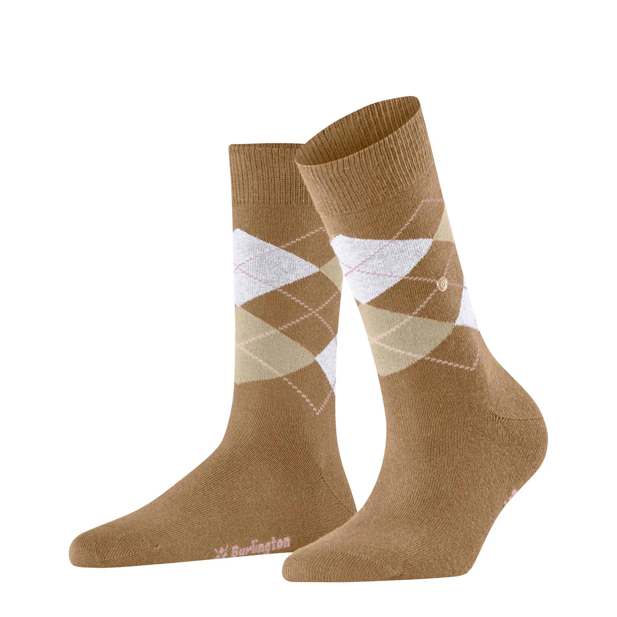 Burlington Damen Socken Basic Gift Box Argyle 2-Pack SO 20597 2/4