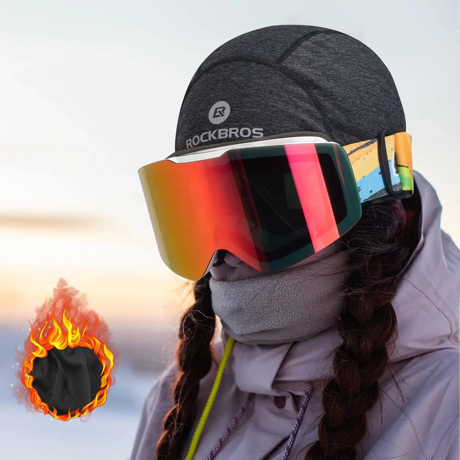 ROCKBROS Helm-Unterziehmütze Fleece 4/7