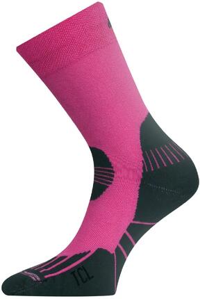 Chaussettes - Vélo - TCL - Antibactérien, isolant - Rose