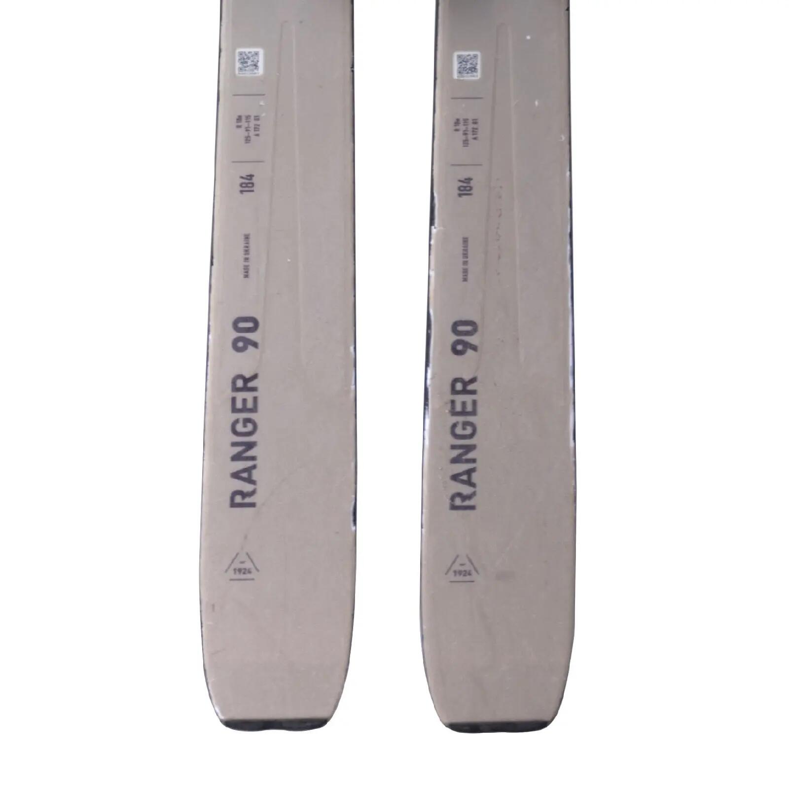 RECONDITIONNE - Ski Fischer Ranger 90 + Fixations 4/4