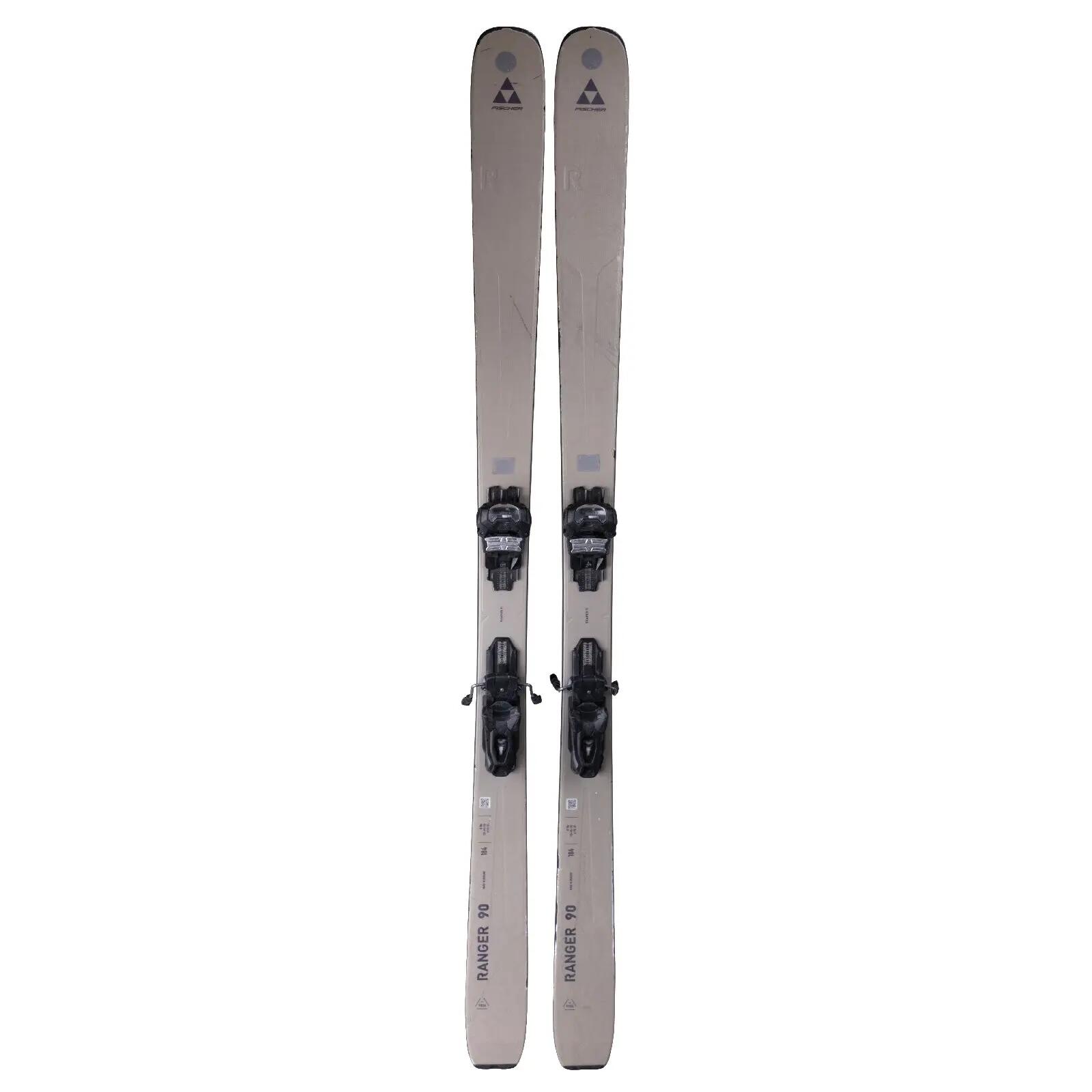 RECONDITIONNE - Ski Fischer Ranger 90 + Fixations 2/4