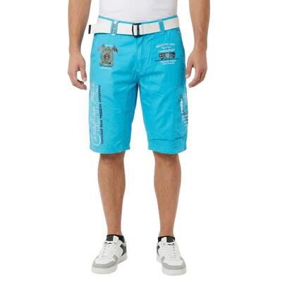 Turquoise heren bermuda shorts canadian peak pharell