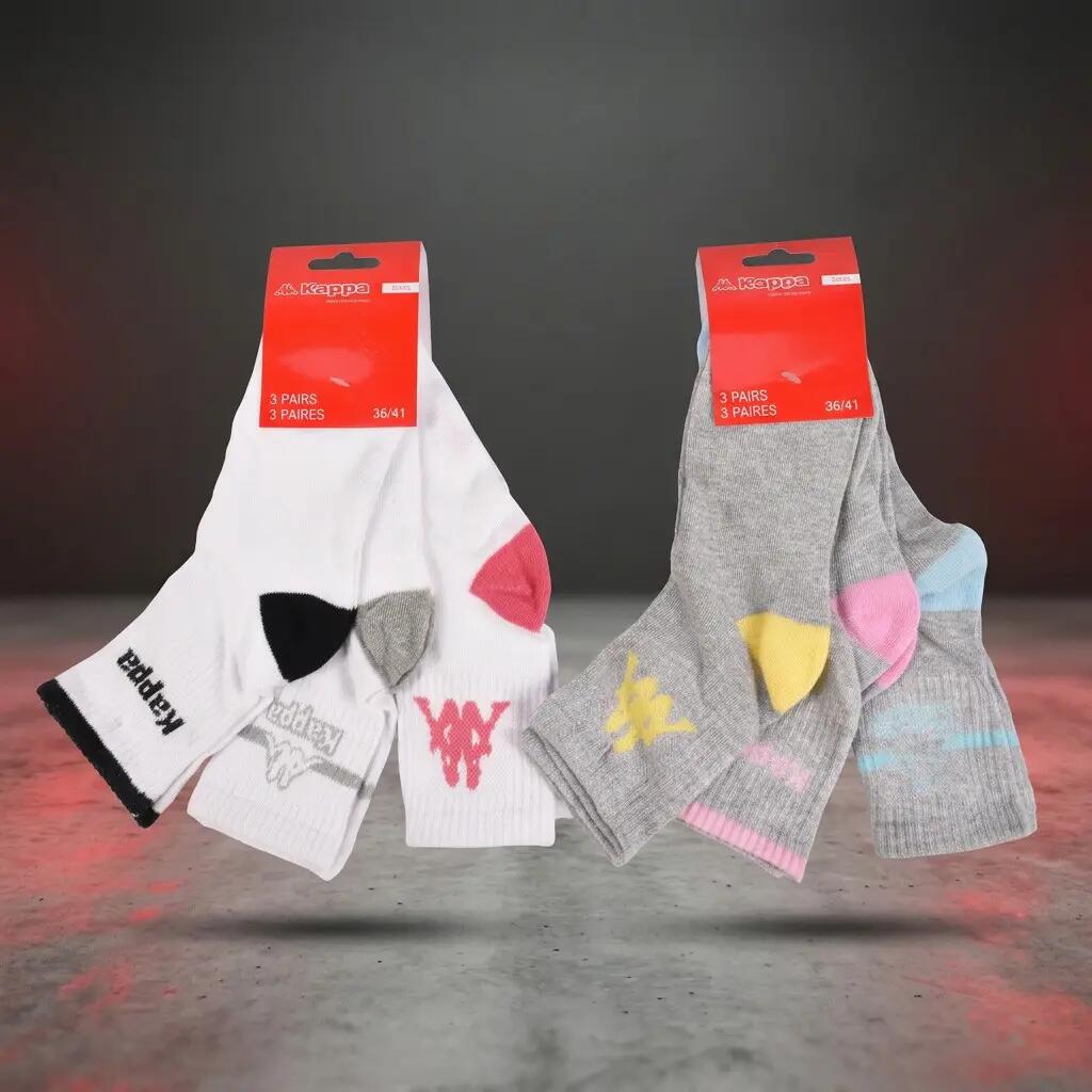 Confezione di 6 Calzini Donna Quarter KAPPA 4/7