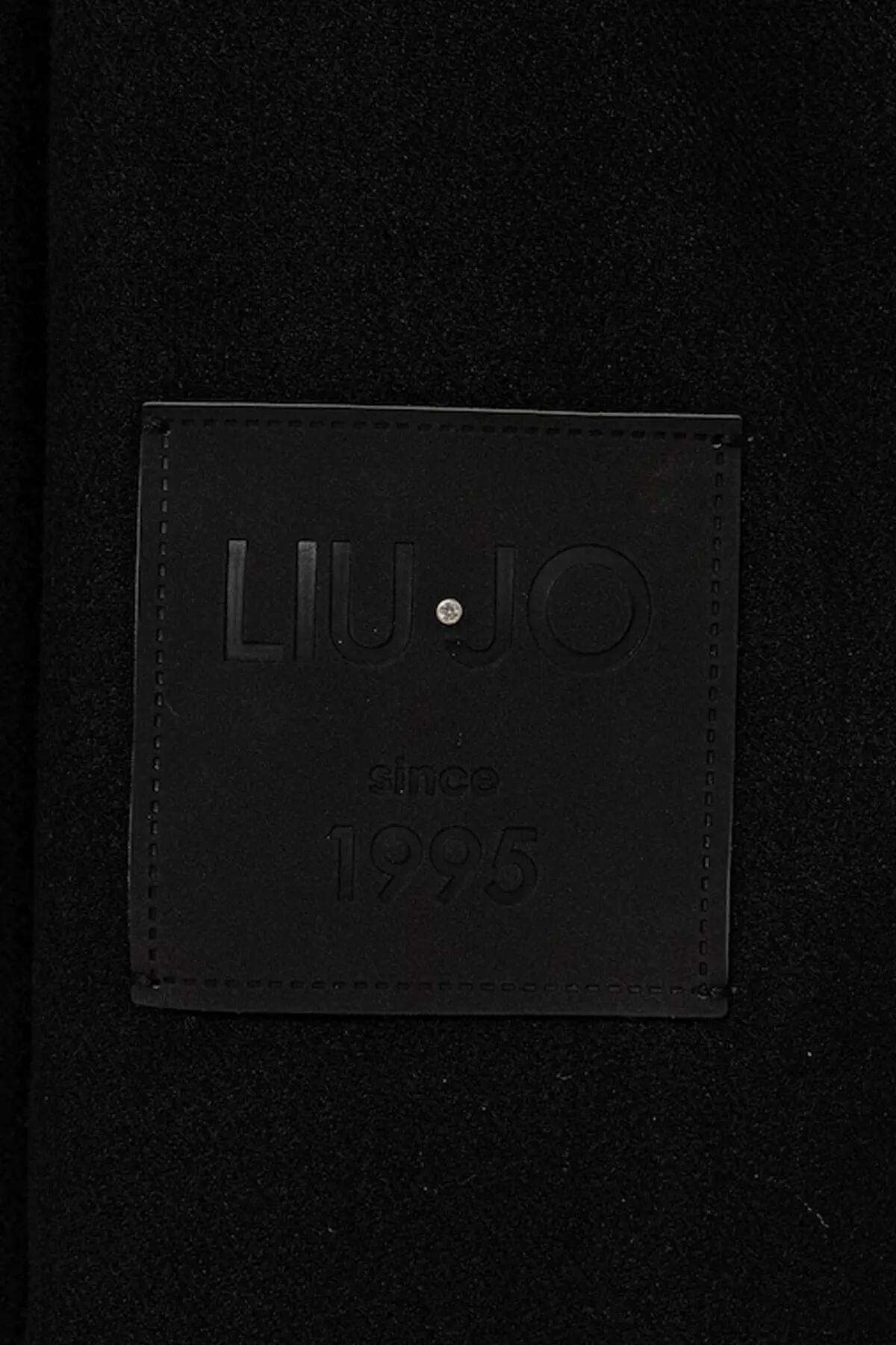LIU-JO Stola Garzata Unito, negro 4/4