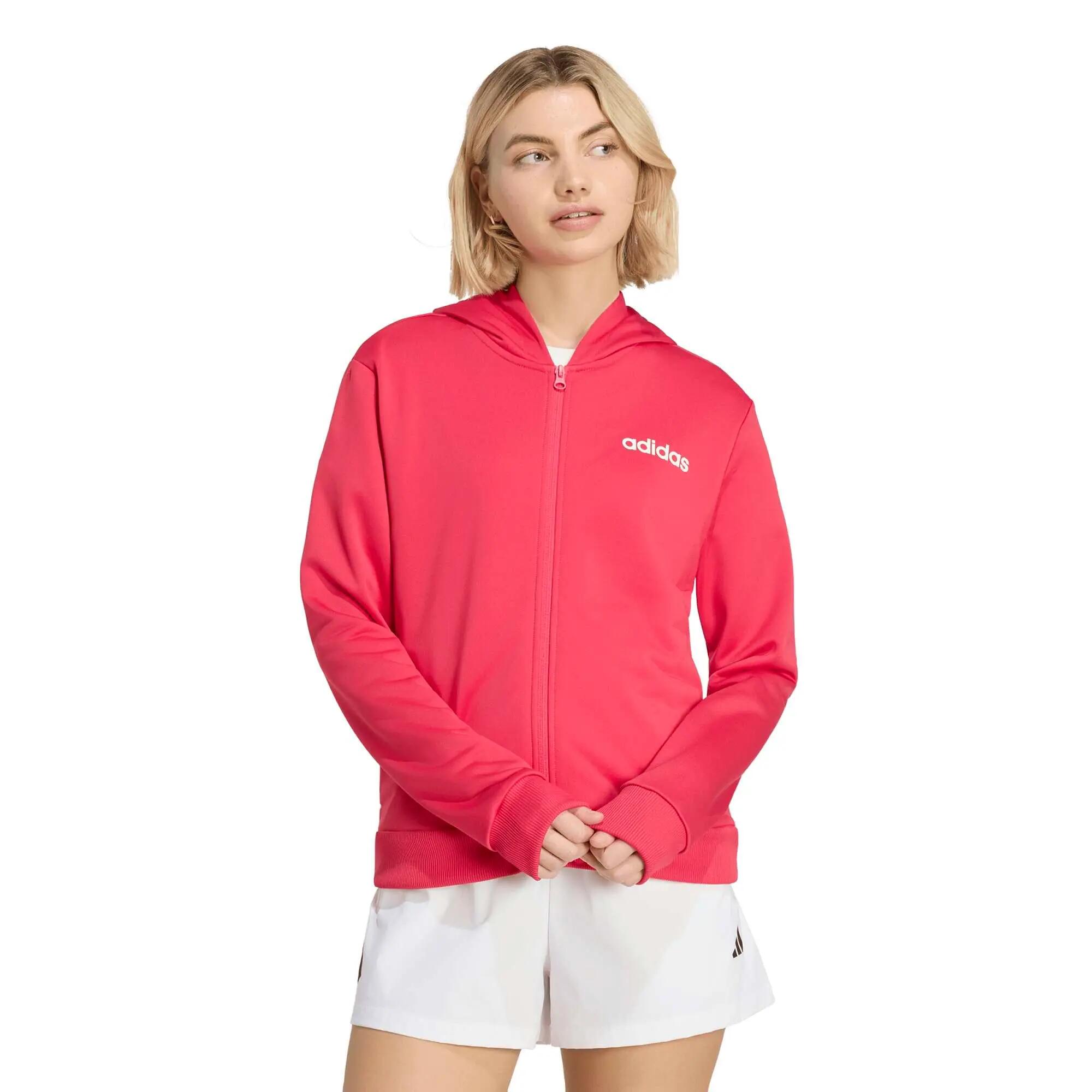 adidas Damen Trainingsanzug W LINEAR TS 3/7