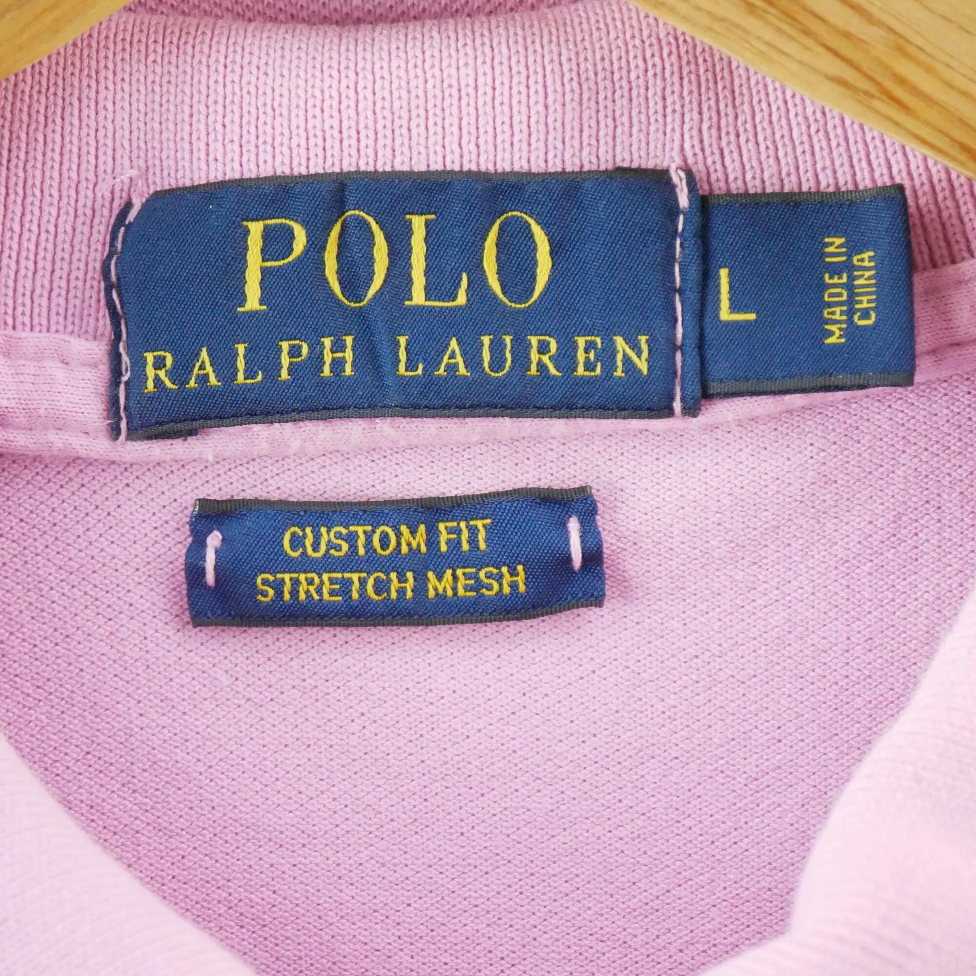 Polo męskie z krótkim rękawem Custom-Fit Polo Ralph Lauren 6/6