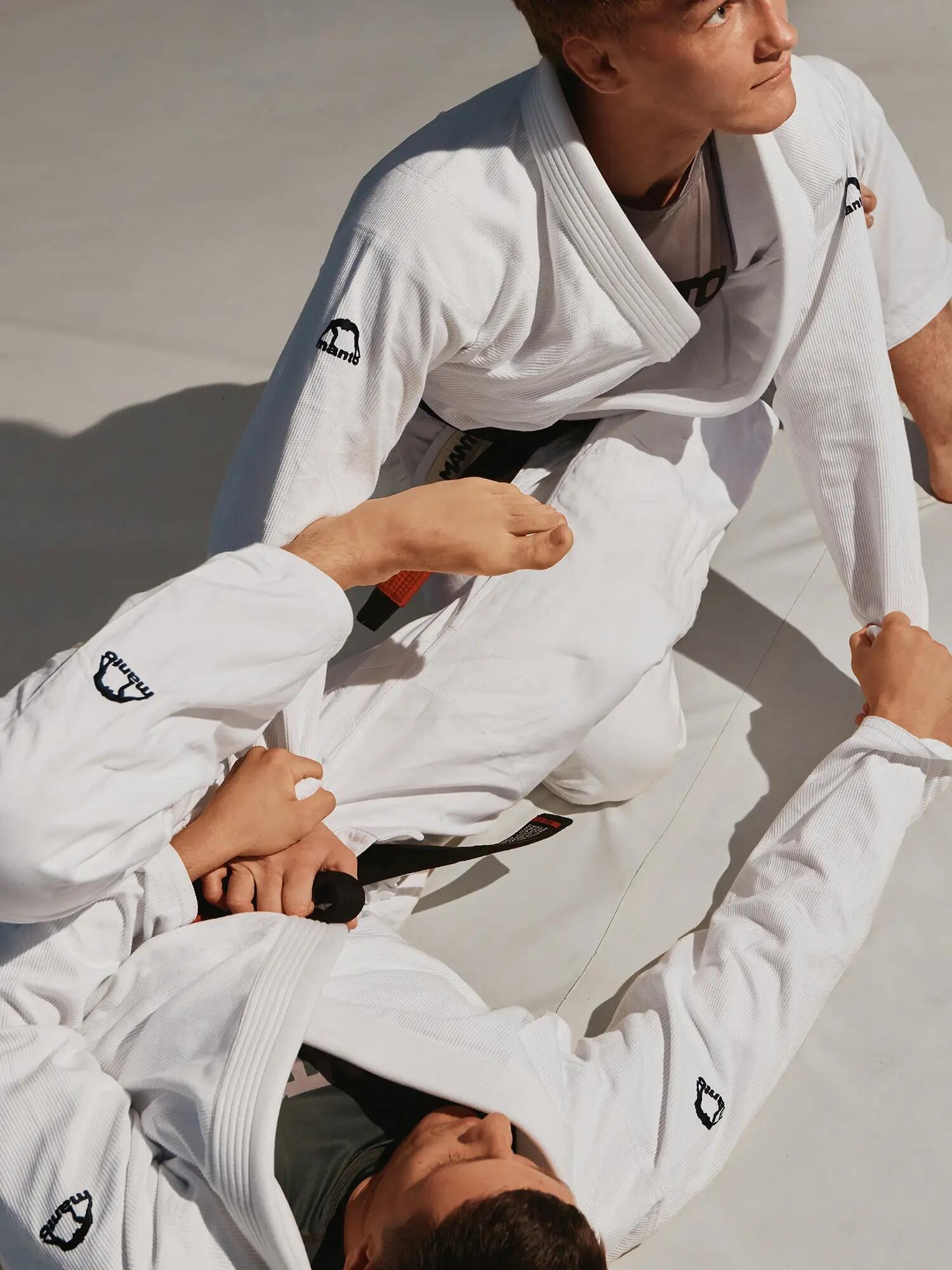 MANTO "BASE 3.0" BJJ GI białe 3/7