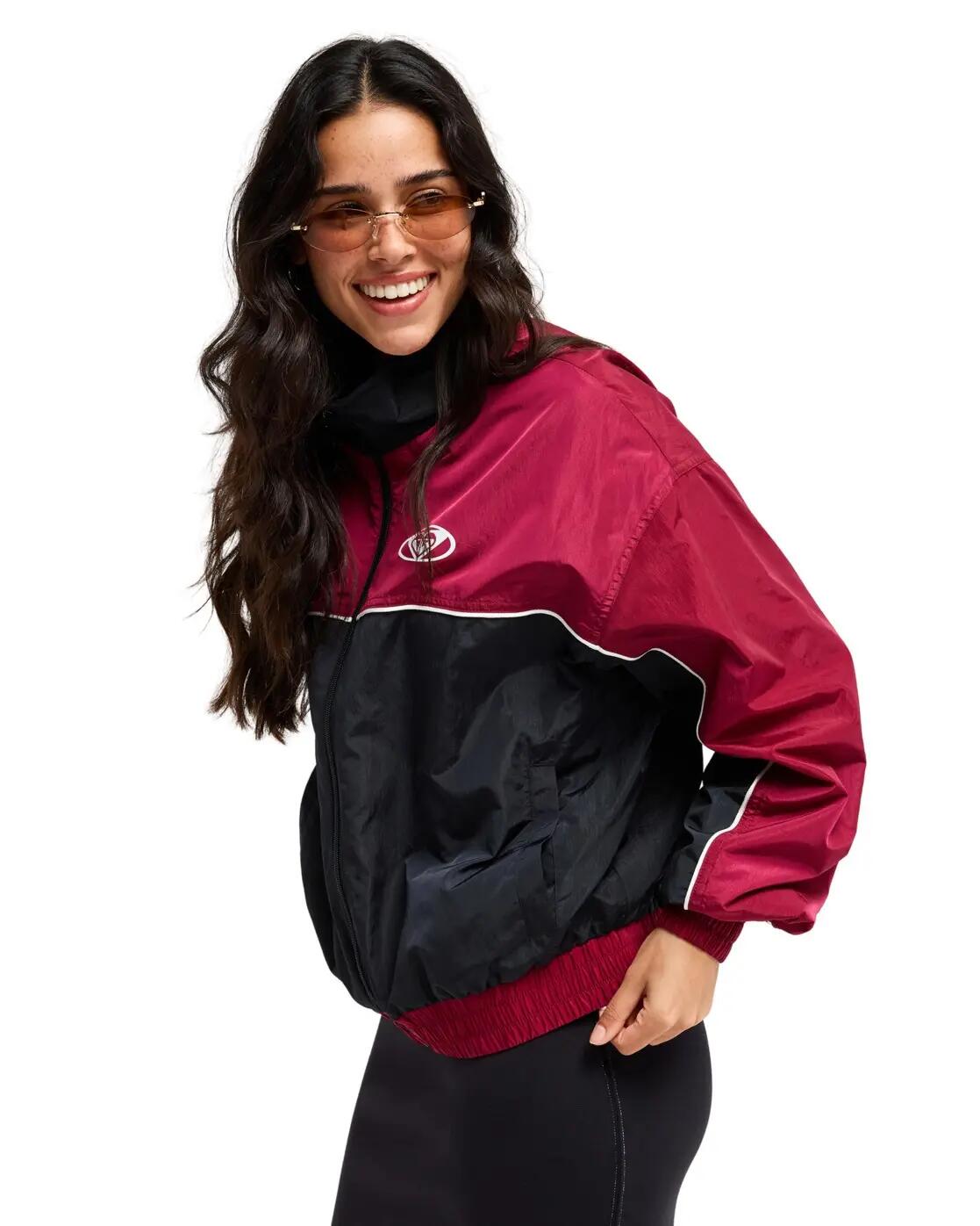 Veste Imperméable ECHO TIDE Rouge Femme 3/4