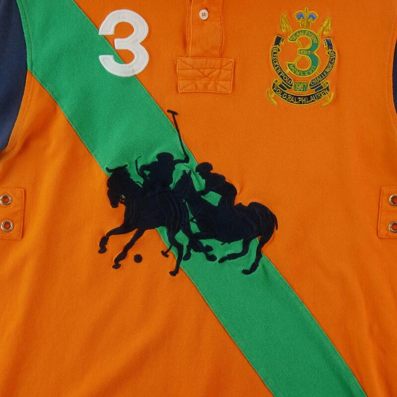 Second life - Polo Polo Ralph Lauren bărbați mânecă scurtă portocaliu S - Bun