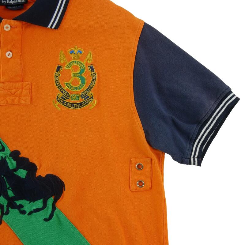 Second life - Polo Polo Ralph Lauren bărbați mânecă scurtă portocaliu S - Bun