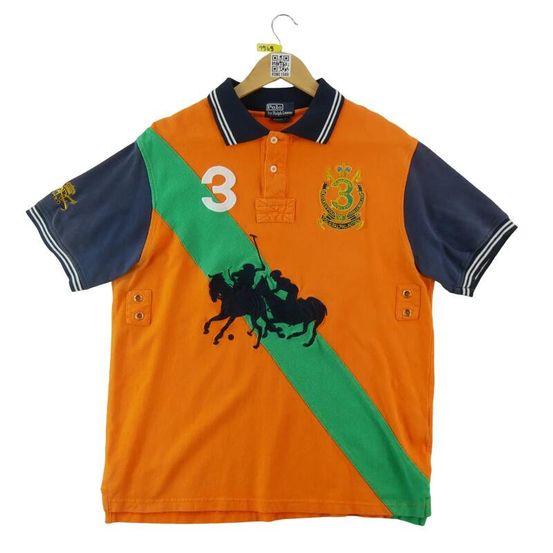 Second life - Polo Polo Ralph Lauren bărbați mânecă scurtă portocaliu S - Bun