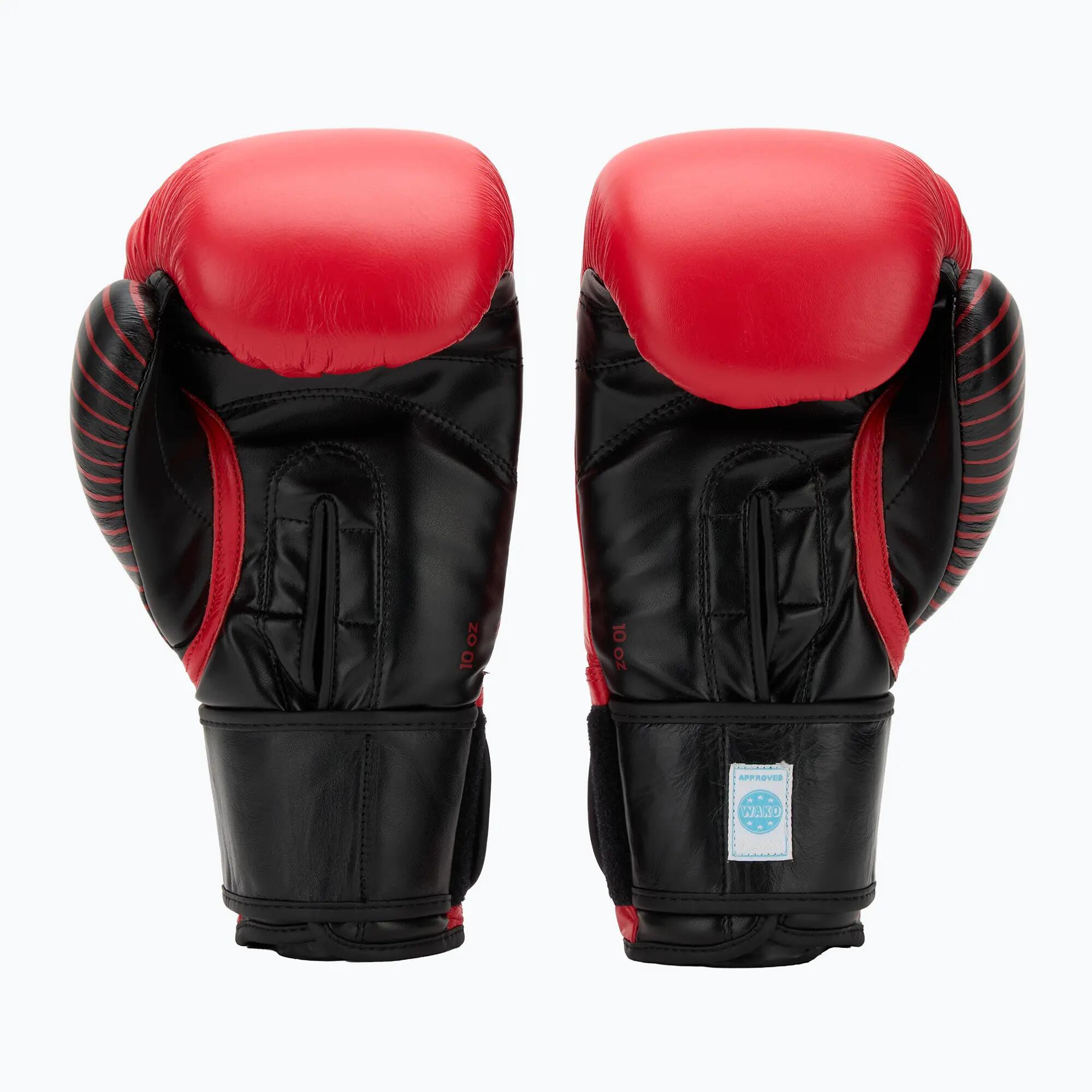 adidas Kickboxing Wettkampfhandschuh red/black, adiKBWKF200 3/7