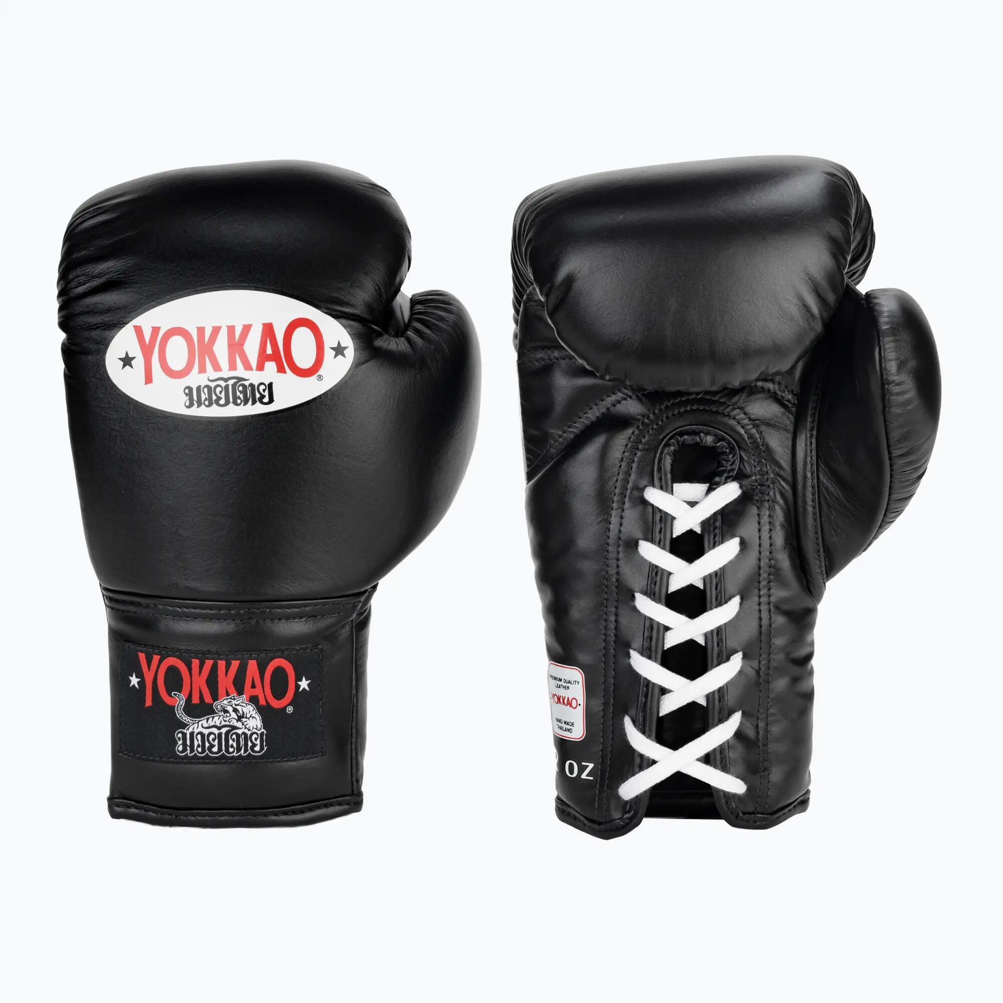 Mănuși de box pentru bărbați YOKKAO Matrix cu șireturi