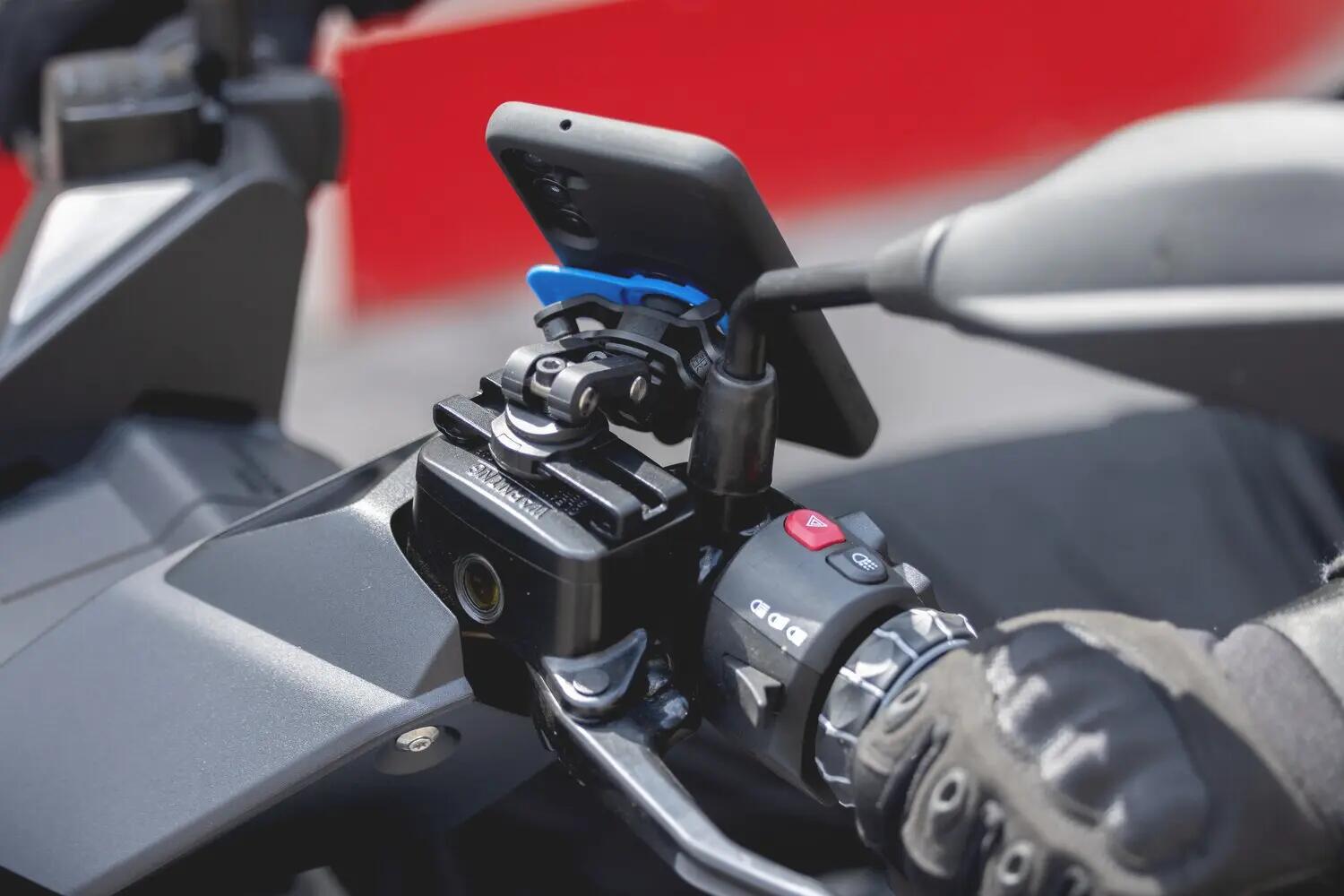 Motorcycle Brake Reservoir Mount - V2 2/5