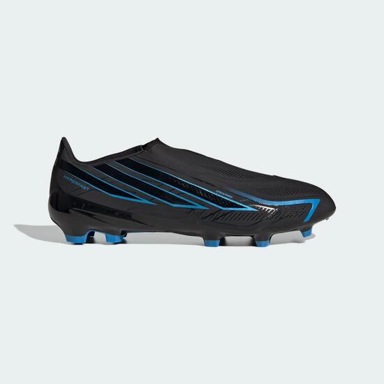 Bota de fútbol sin cordones F50 Hyperfast League césped natural seco