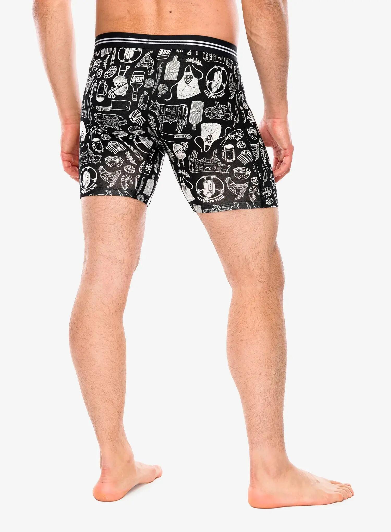 Bokserki termoaktywne Saxx Vibe Xtra Soft Comfort Boxer Brief Fly 4/6
