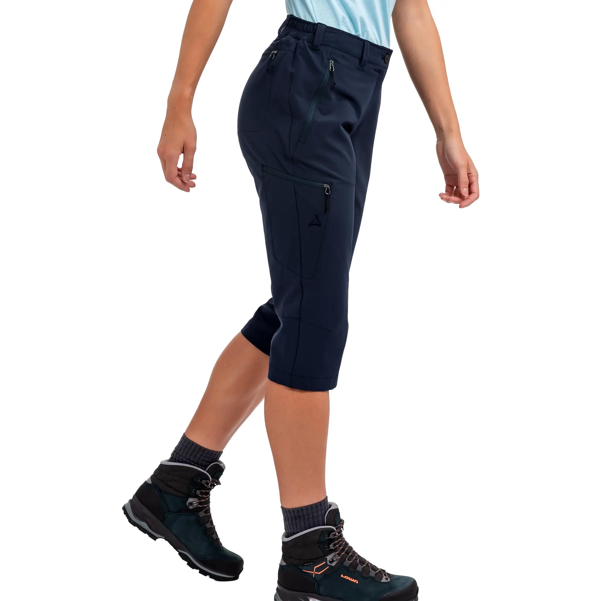 Funktionshose elastisch, schnelltrocknend Damen - Chavuma 3/4