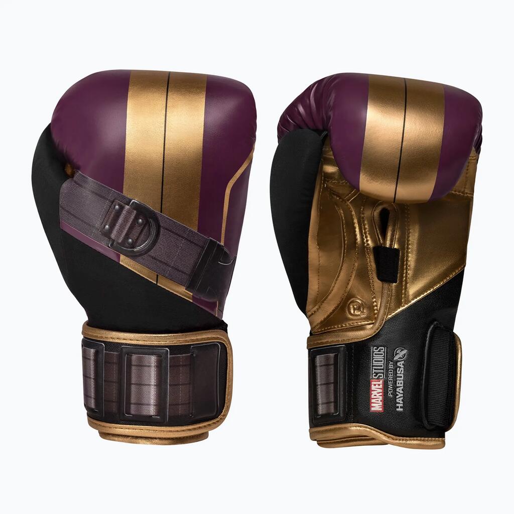 Boxing Gloves Marvel Batroc Purple/Gold 12oz