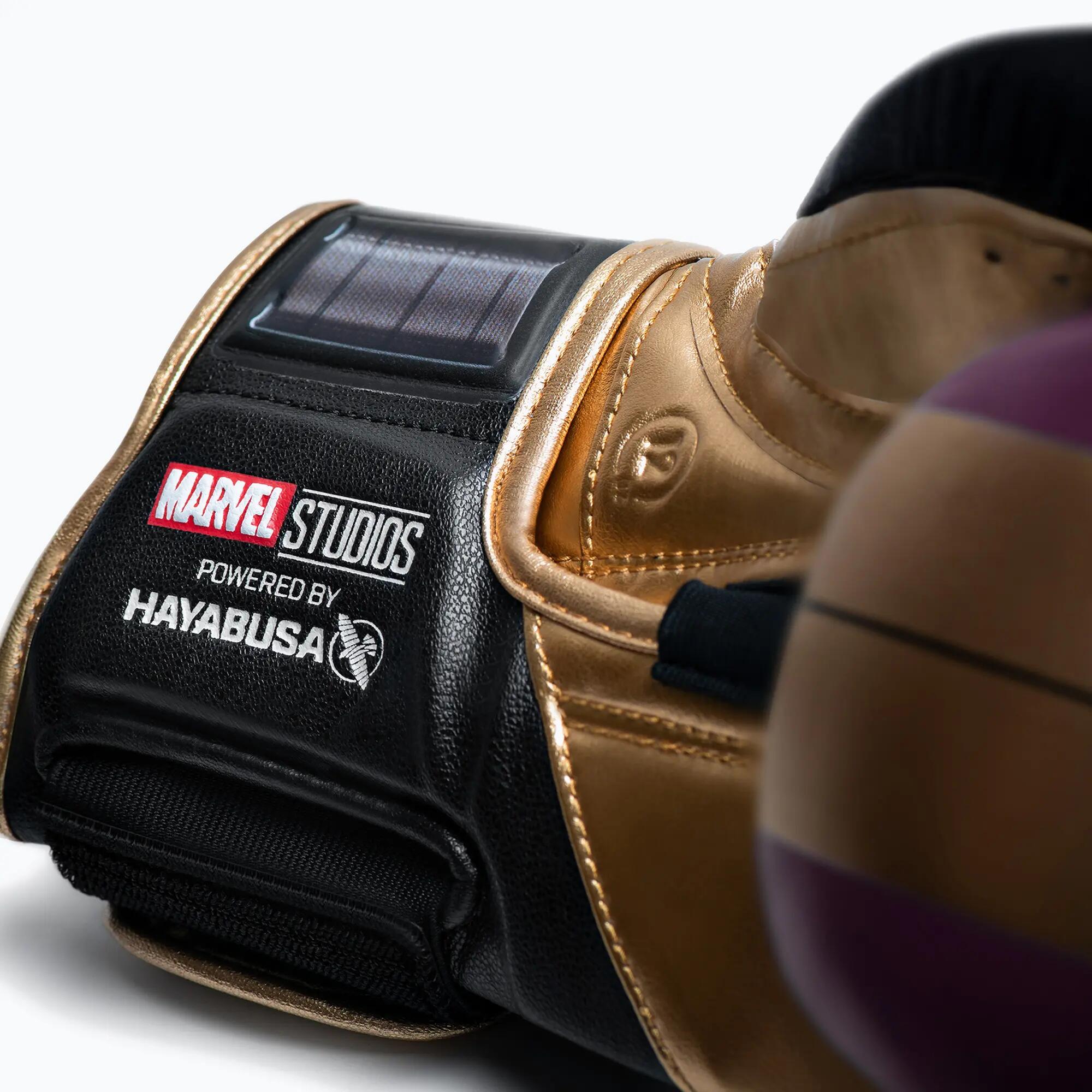 Guantoni Boxe Marvel Batroc Viola/Oro 12oz 7/7