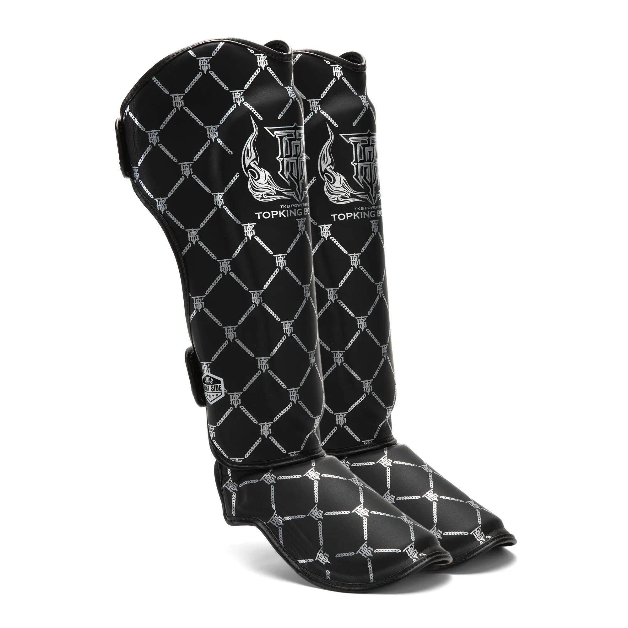 Protetores de canela e pés Top King Chain Semi Leather 5/5