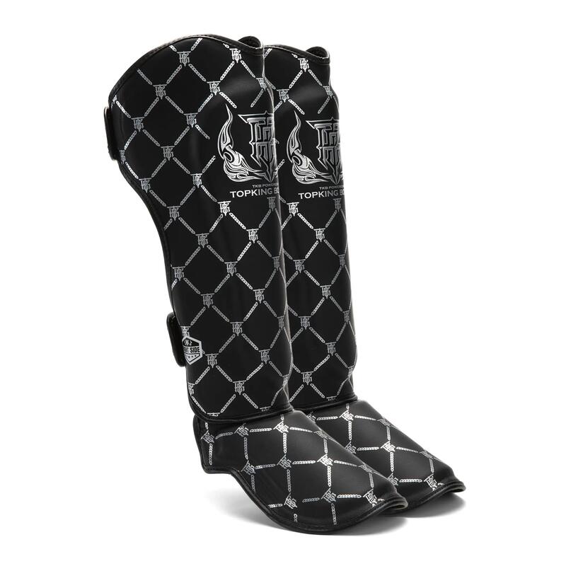 Opritoare pentru tibii și picioare Top King Chain Semi Leather