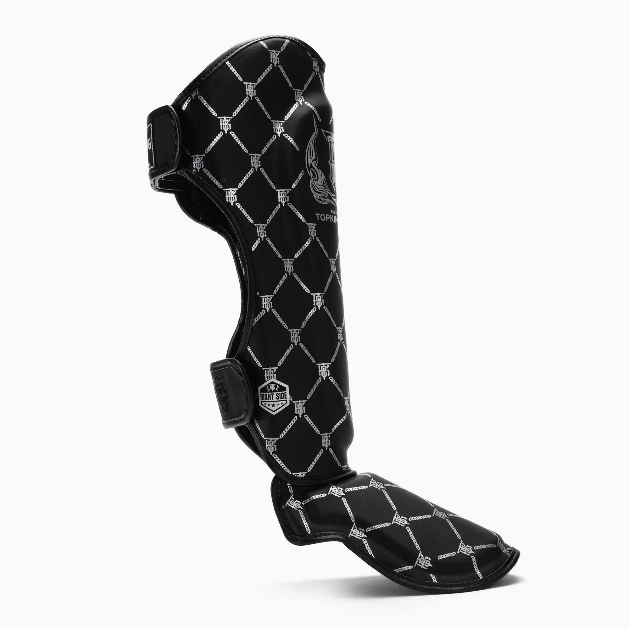 Protetores de canela e pés Top King Chain Semi Leather 2/5