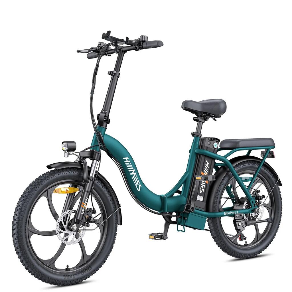 Сгъваем електрически градски велосипед HillMiles MilePort 1 250W 468Wh 20-инча