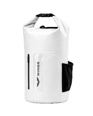 Dry bag 22l met rugzakfunctie beige