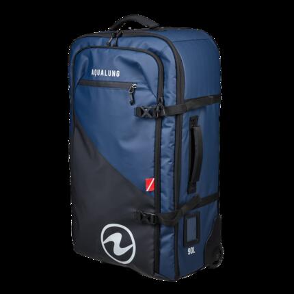 Sac plongée à roulettes Trolley 90L - Aqualung Explorer bleu