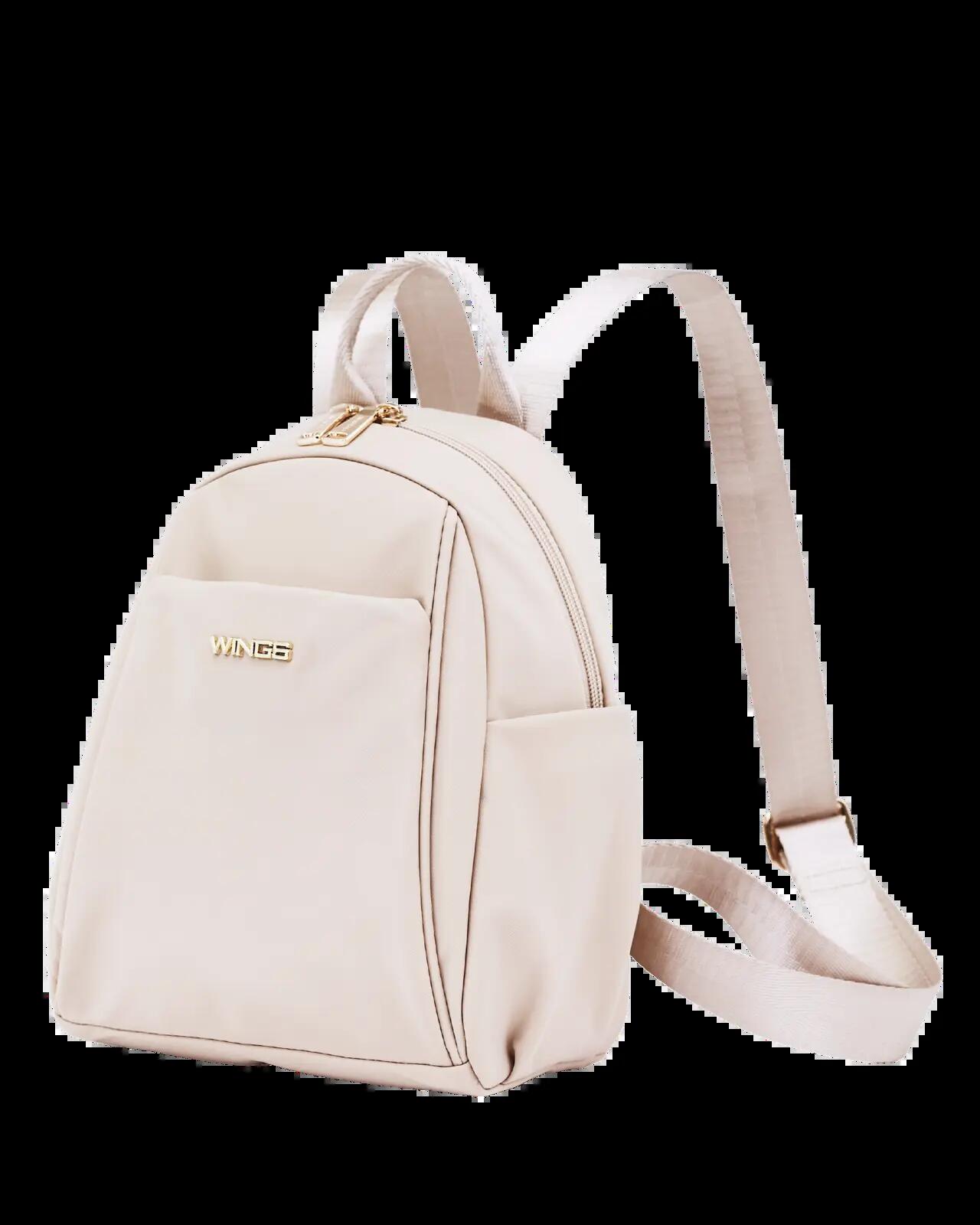 Mały plecak miejski WINGS ROSELLA BEIGE 4/9