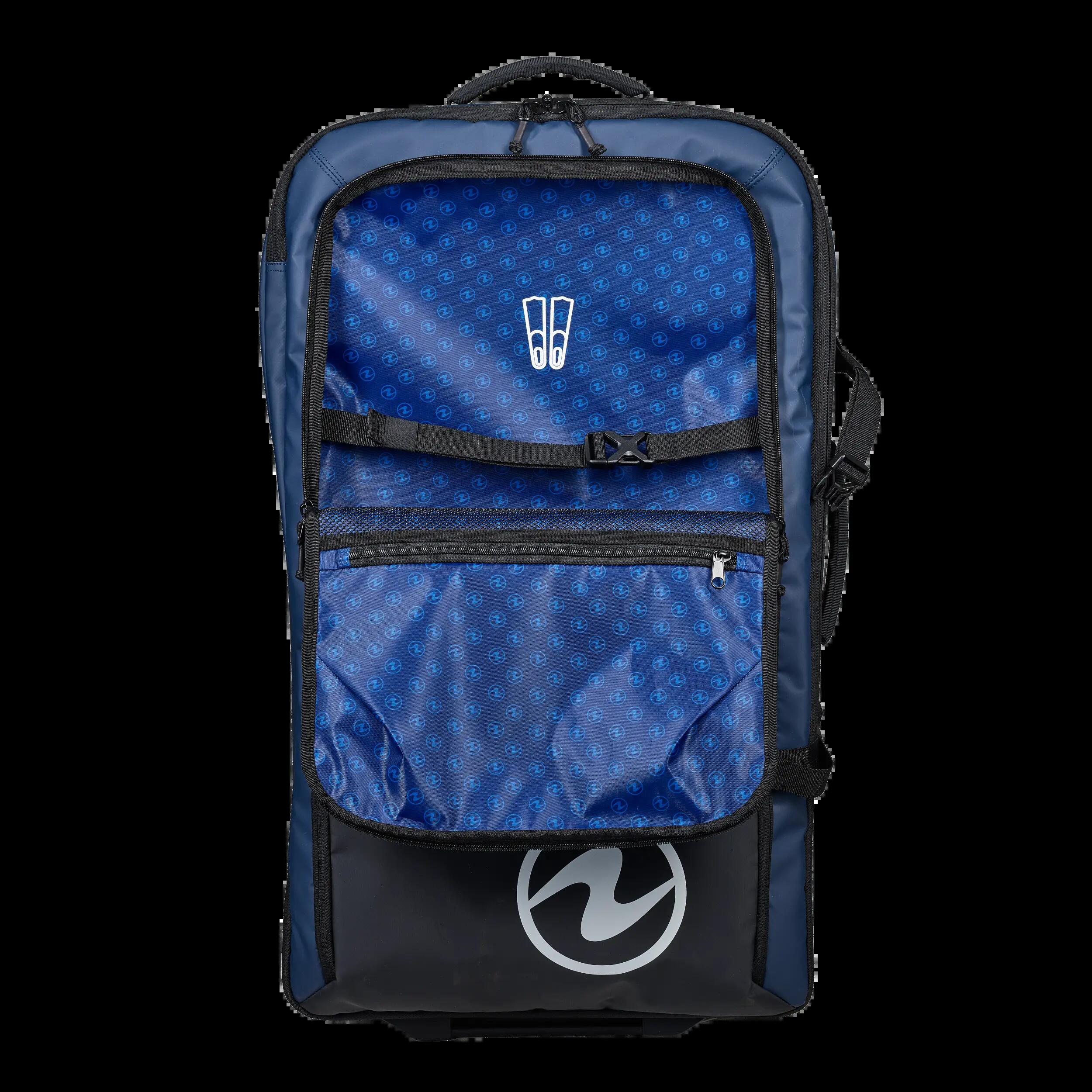 Sac plongée à roulettes Trolley 90L - Aqualung Explorer bleu 6/9
