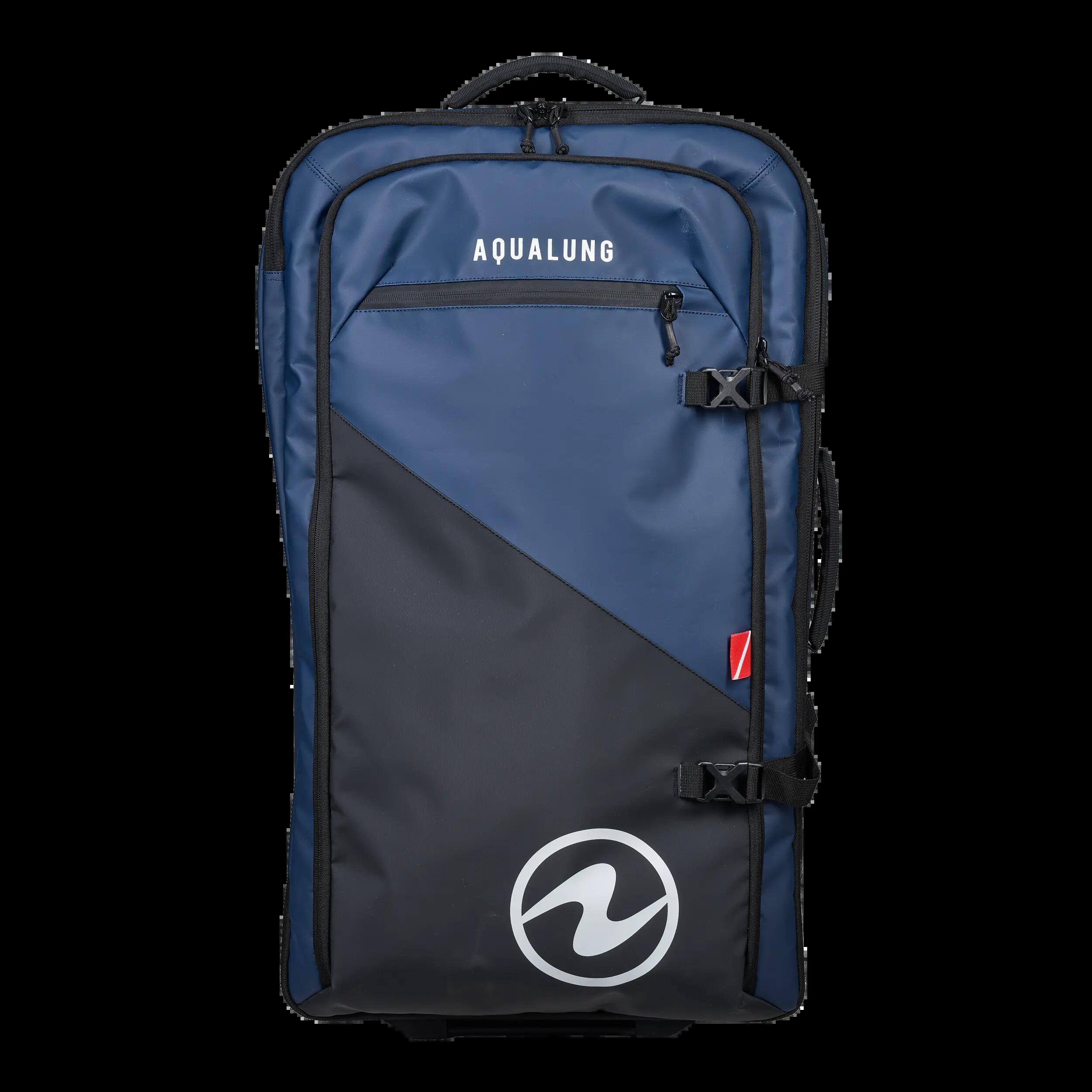 Sac plongée à roulettes Trolley 90L - Aqualung Explorer bleu 2/9