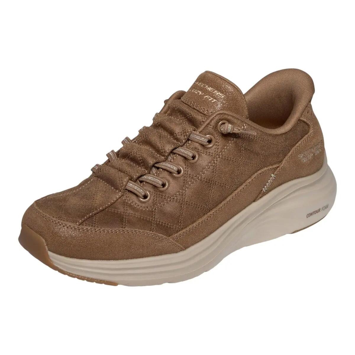 Baskets Femme Baskets Skechers CONTOUR FOAM-NATURAL EASE Marron Skechers 2/5