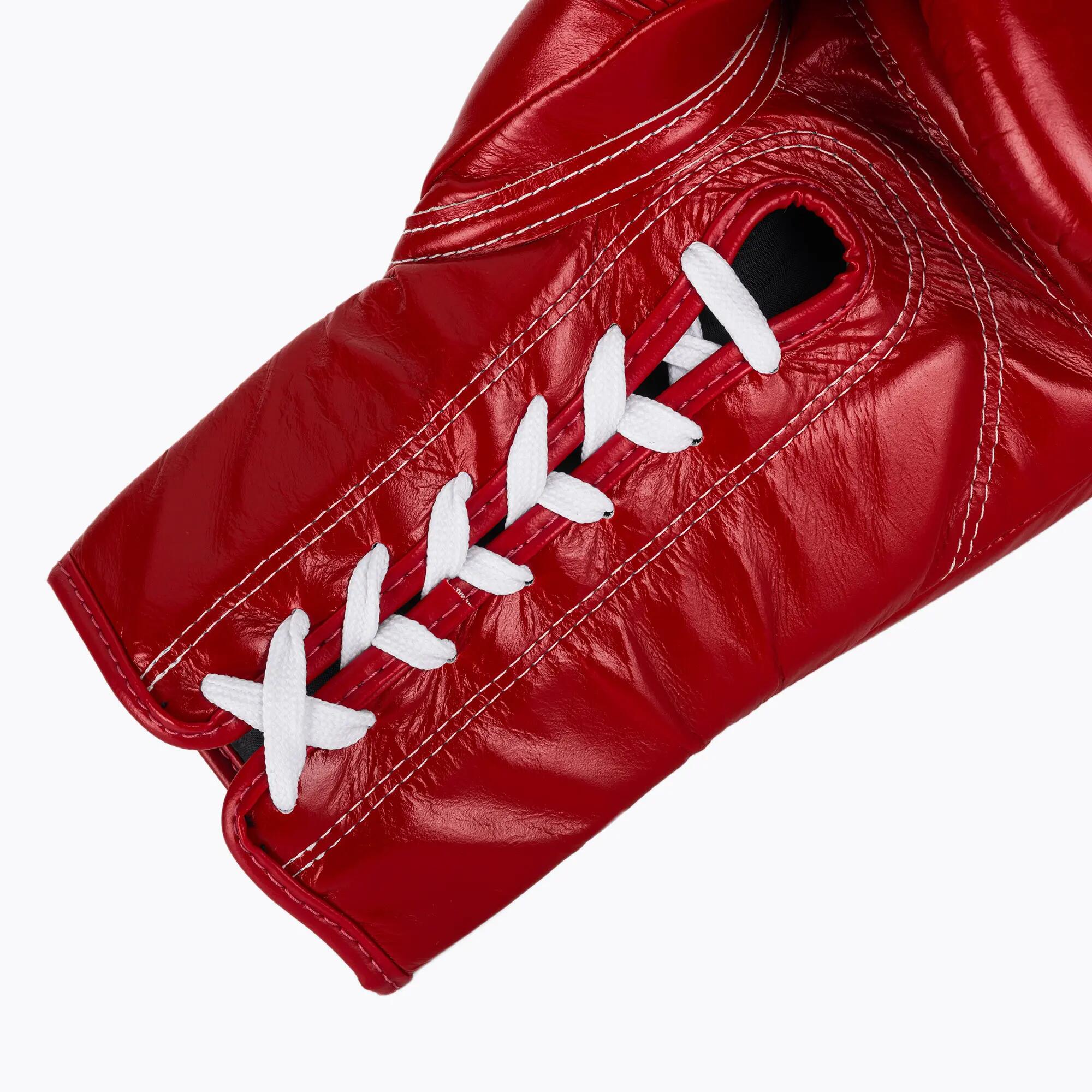Guantes de boxeo Fairtex Pro Competition con pulgar bloqueado de cuero 6/7