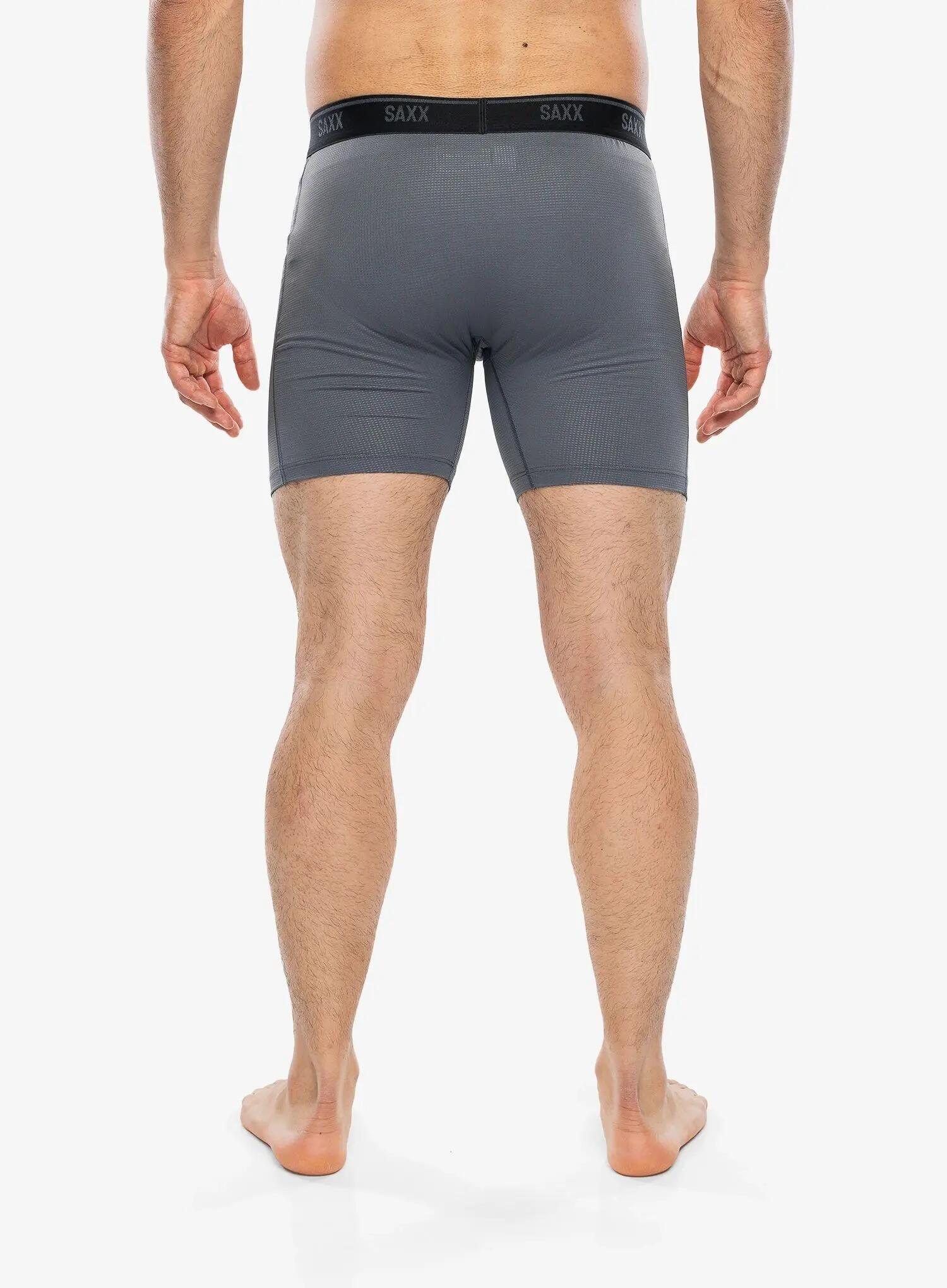 Bokserki termoaktywne Saxx Quest Quick-Dry Mesh Boxer Brief Fly 2/5