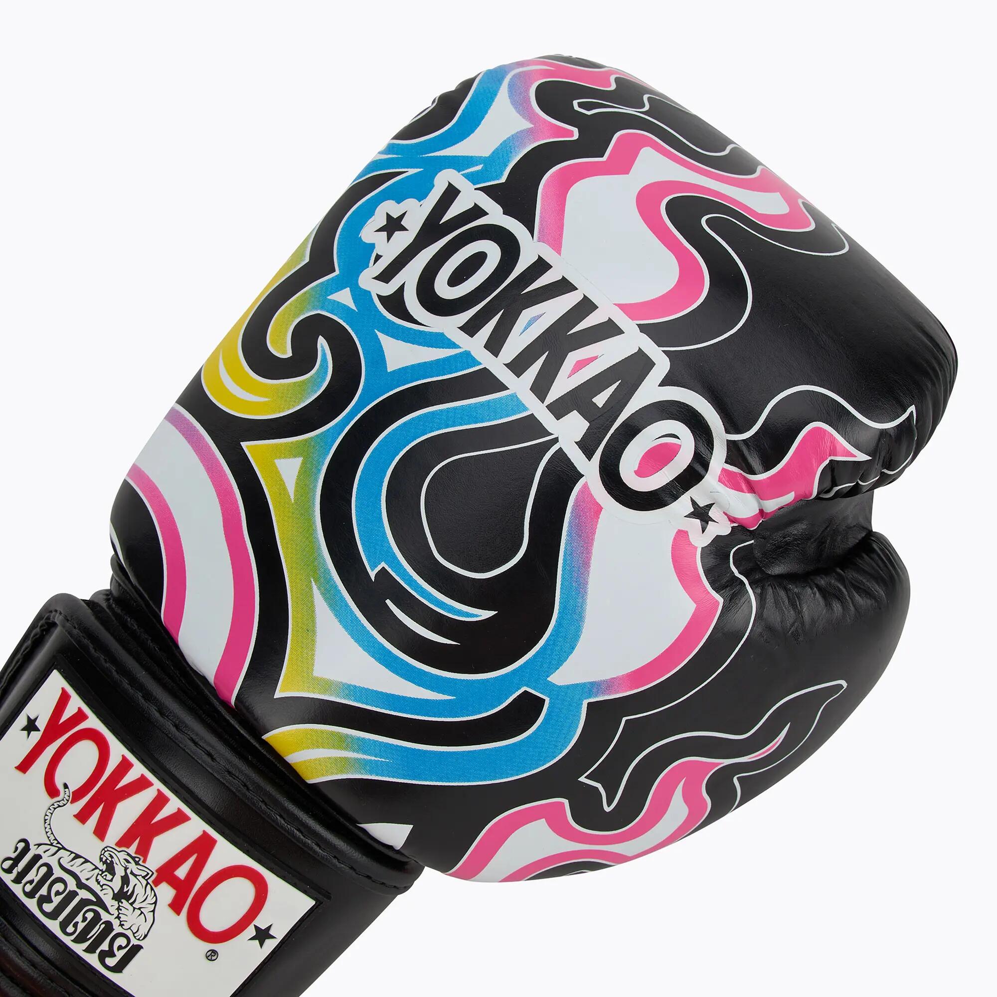 Gants de boxe pour hommes YOKKAO Flames 5/7
