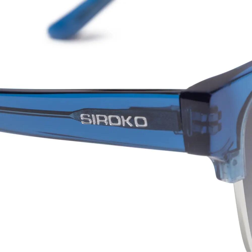 Lunettes de soleil carrées Homme et Femme New York Blue Bleu 6/6