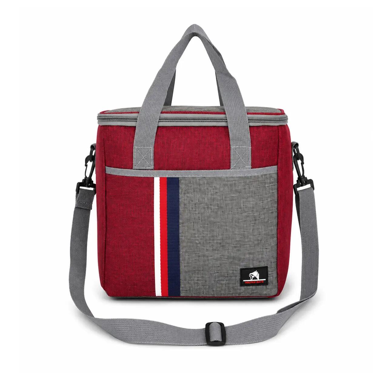 Bolsa Nevera 31x20x27cm - Bolsa Térmica L - Incluye 2 Acumuladores de Frío 5/6