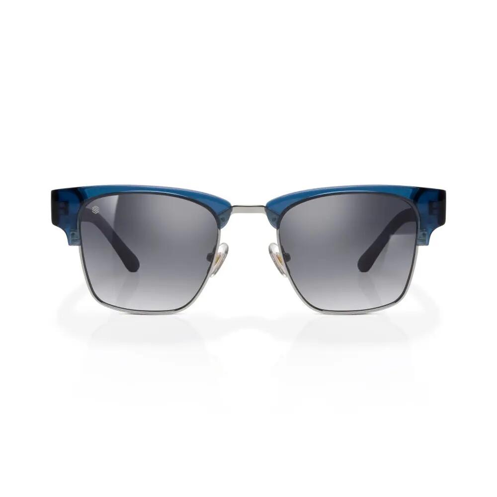 Lunettes de soleil carrées Homme et Femme New York Blue Bleu 3/6
