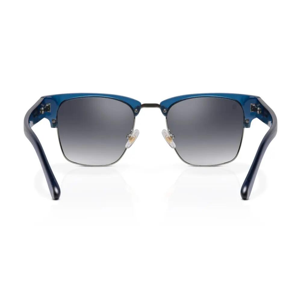 Lunettes de soleil carrées Homme et Femme New York Blue Bleu 2/6