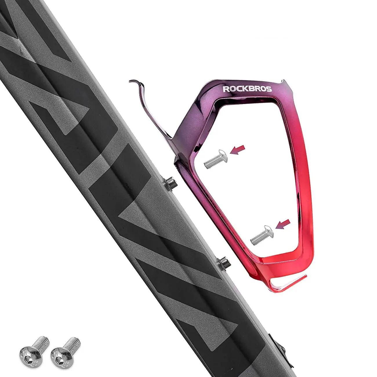 Koszyk rowerowy na bidon aluminiowy 4/6