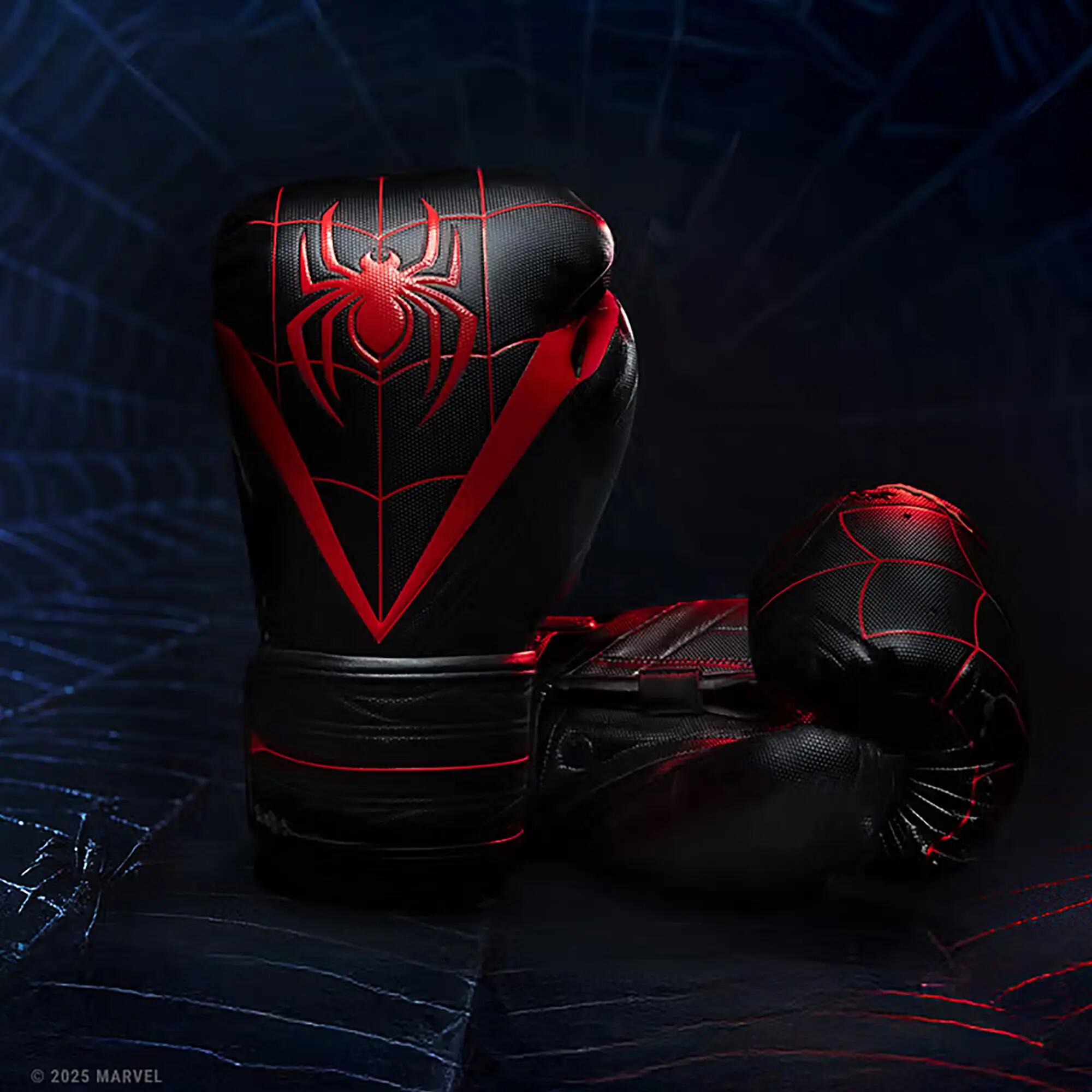 Guantoni Boxe Marvel Miles Morales Nero/Rosso 12oz 7/7