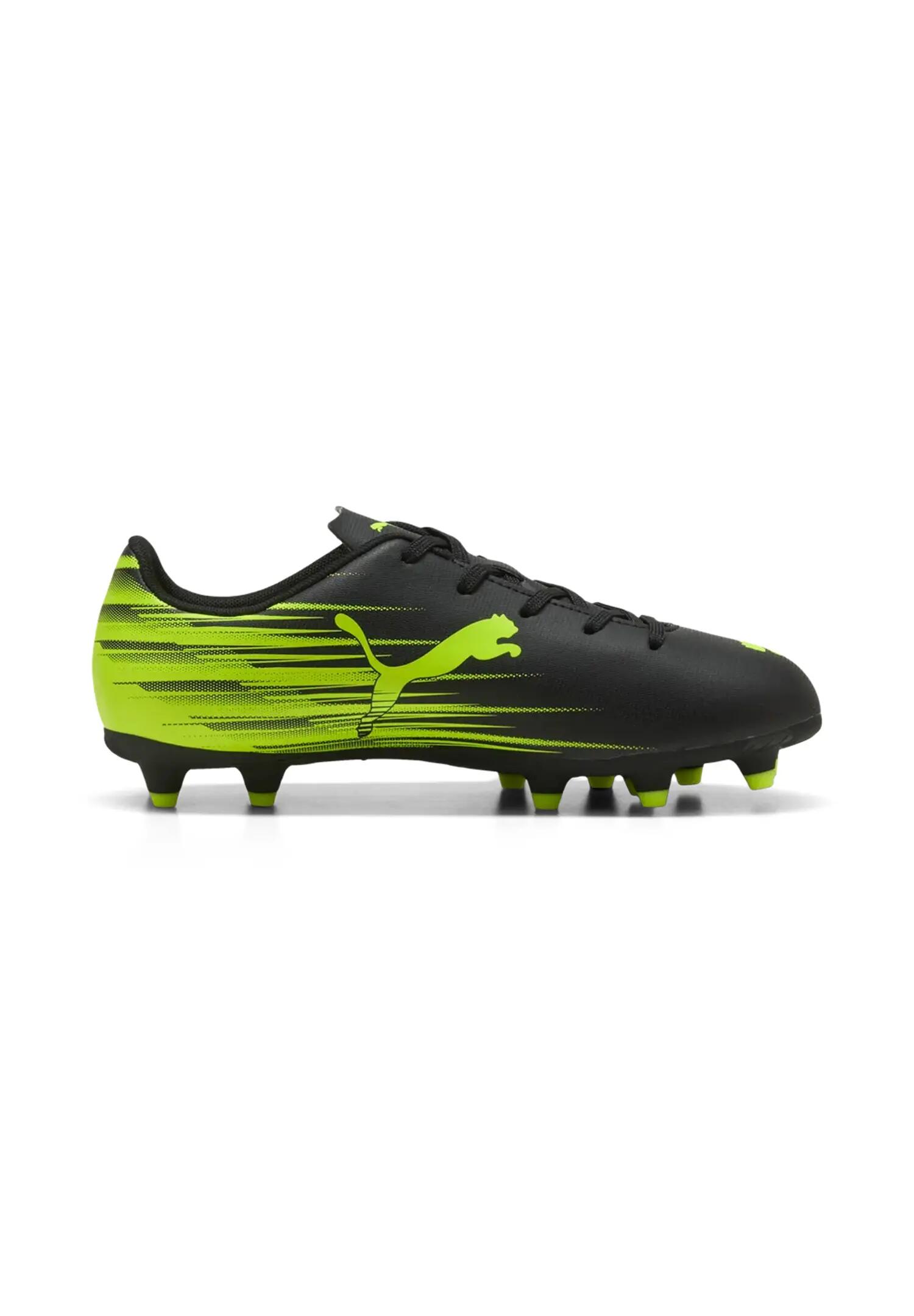 Puma Fussballschuh ATTACANTO II FG/AG JR Kinder Teenager 108496 09  Black-Lime 4/5