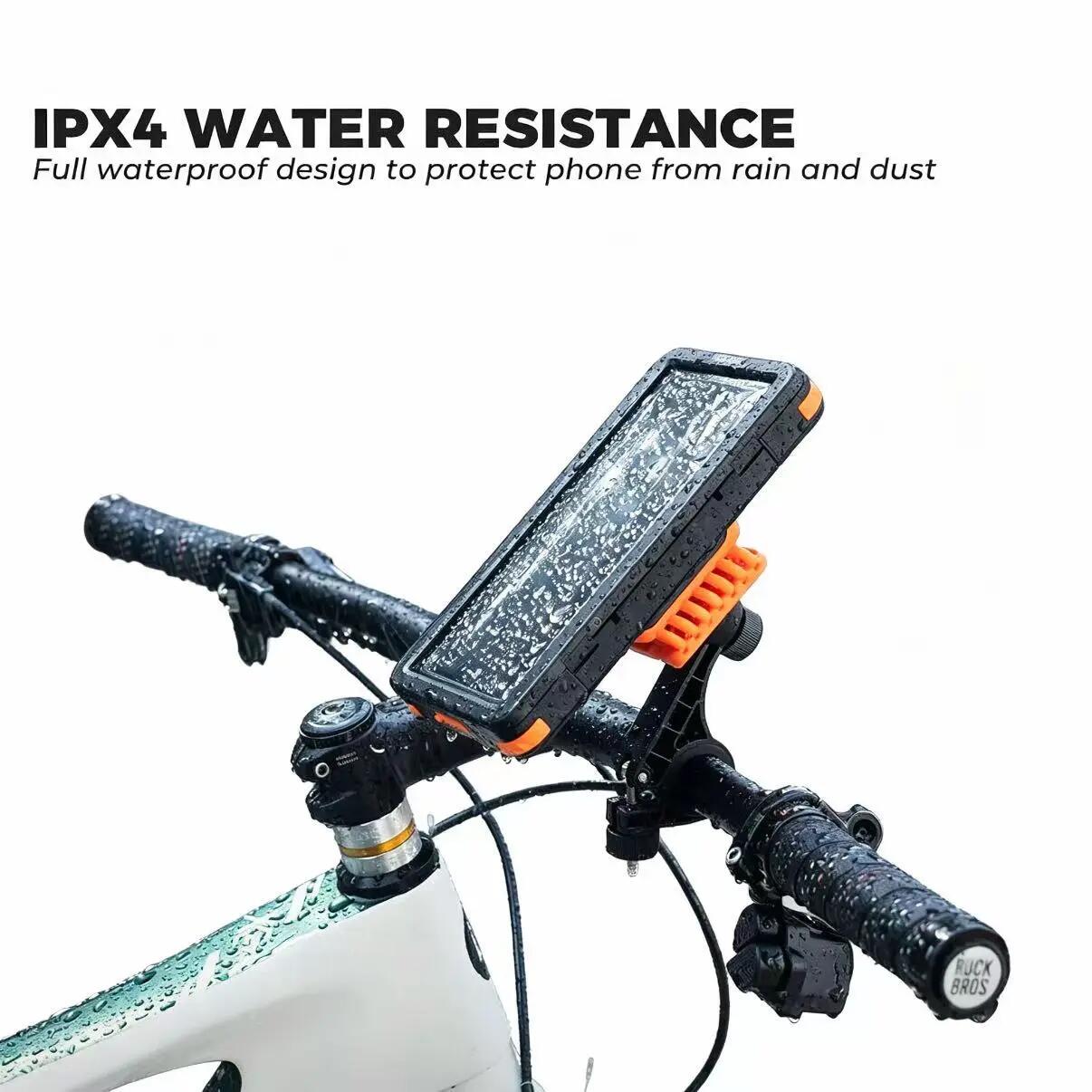 Handyhalterung Fahrrad Motorrad magnetisch IPX4 wasserdicht 360° drehbar 3/6